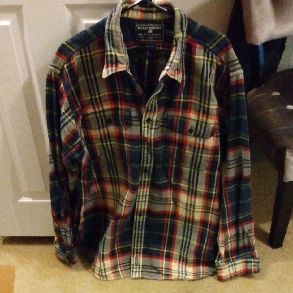 Polo Ralph Lauren Multicolor Plaid Button Down Shirt